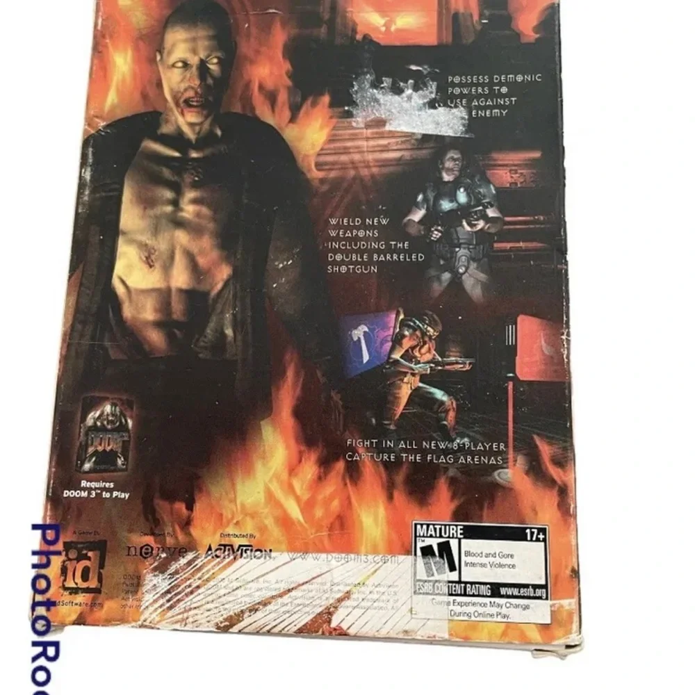 Doom 3 Resurrection of Evil (PC 2005) US Version expansion pack. New Game Sealed
